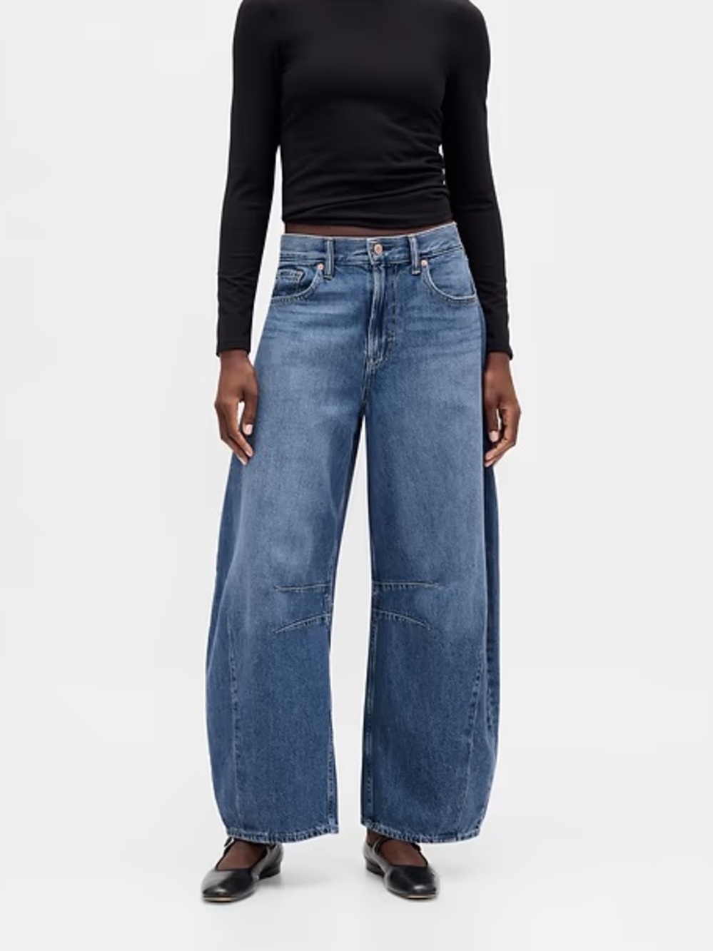 GAP High Rise Horseshoe Jeans